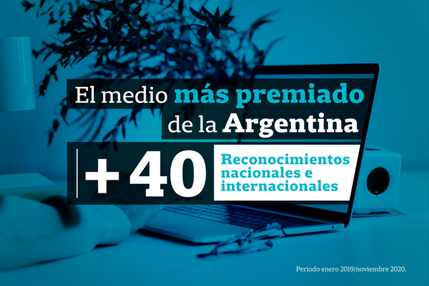 El medio más premiado de la Argentina