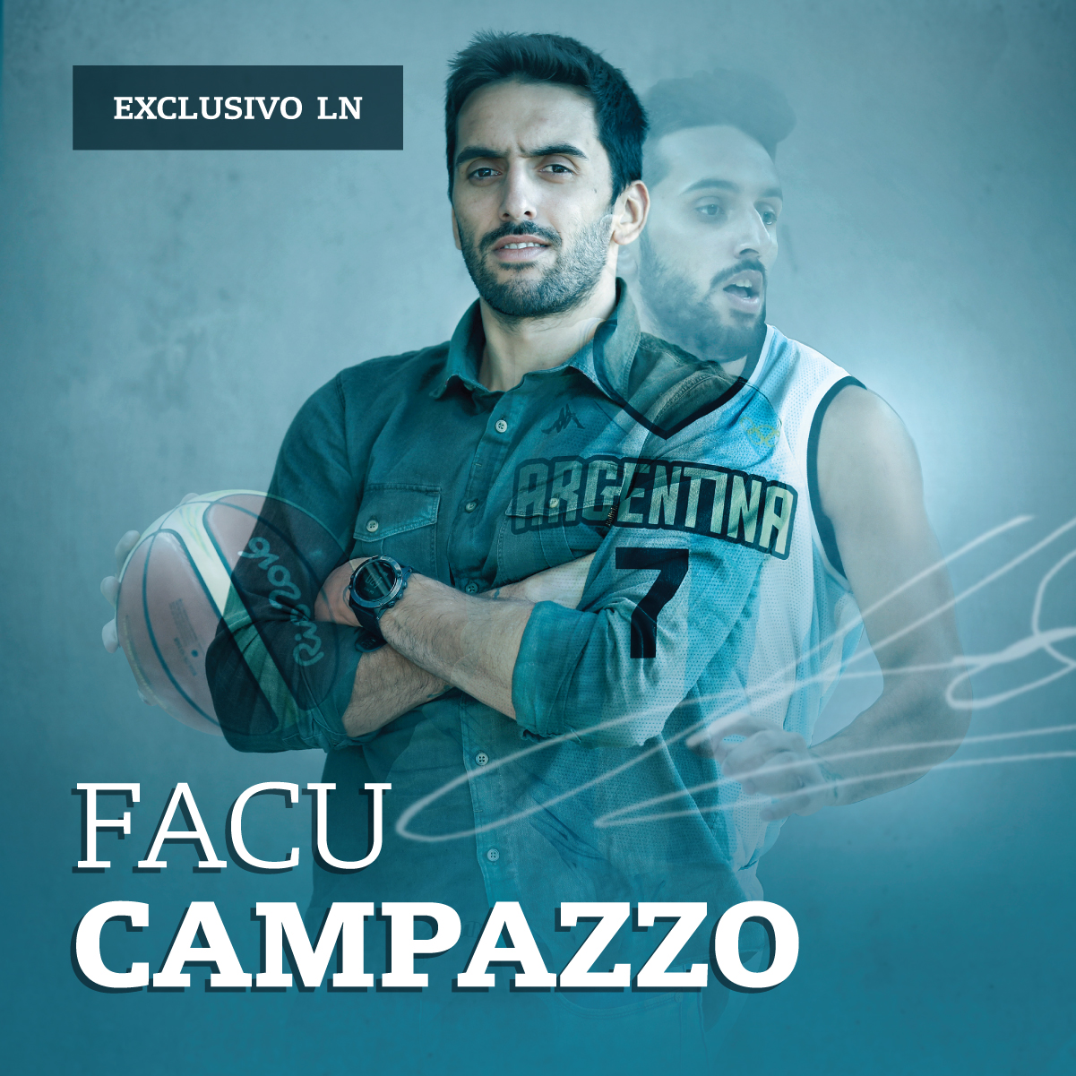 Facundo Campazzo llegó a LA NACION